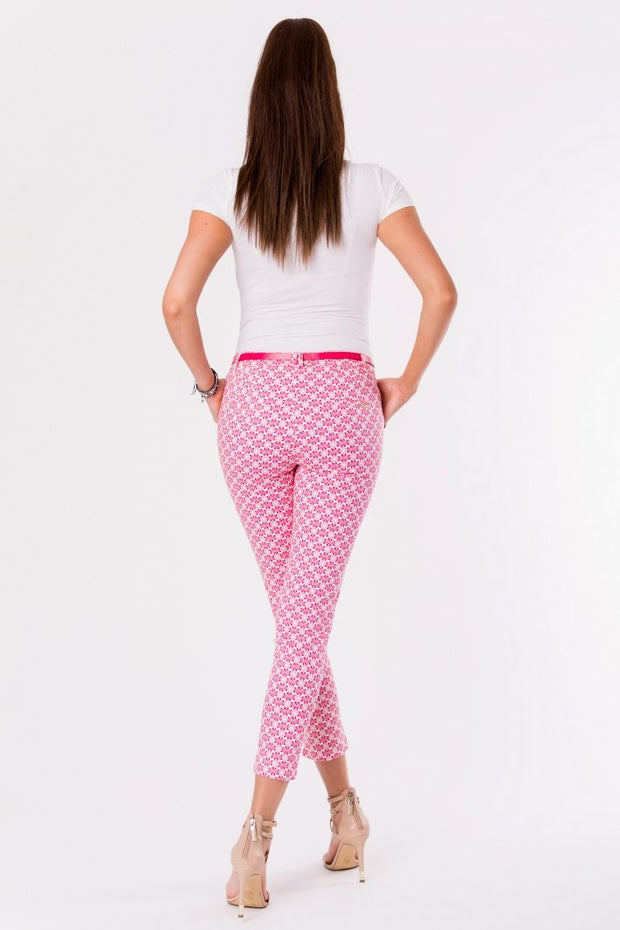 TROUSERS+BELT -RED 48012-2