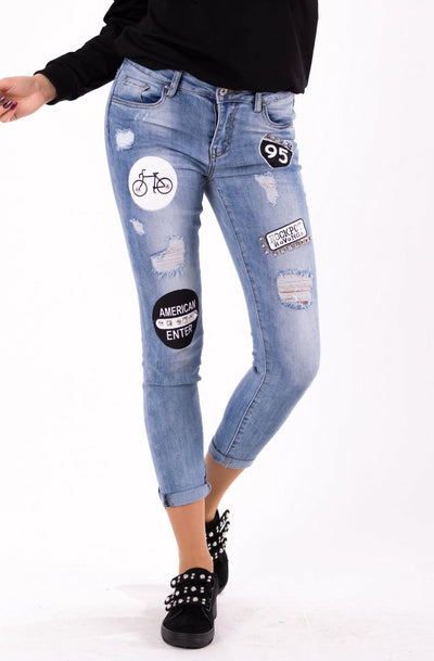 TROUSERS - JEANS 45001-2