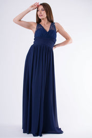 EVA & LOLA DRESS NAVY BLUE 58003-4