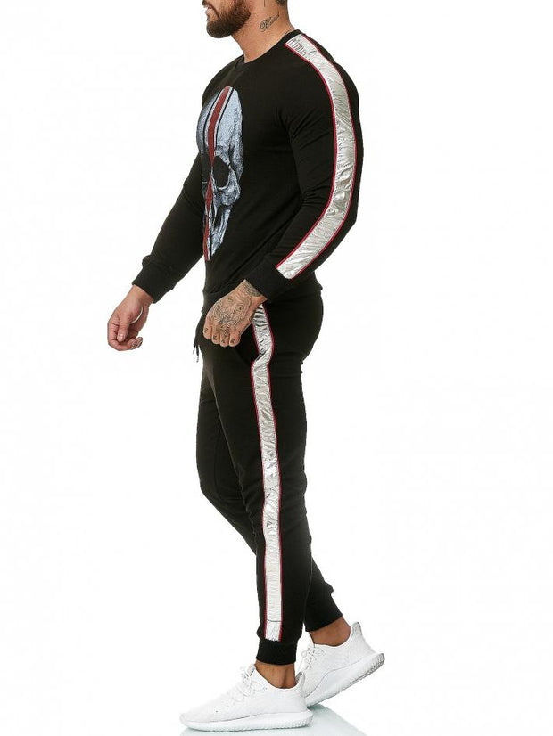 SWEAT SUIT MAN- BLACK  59001-1