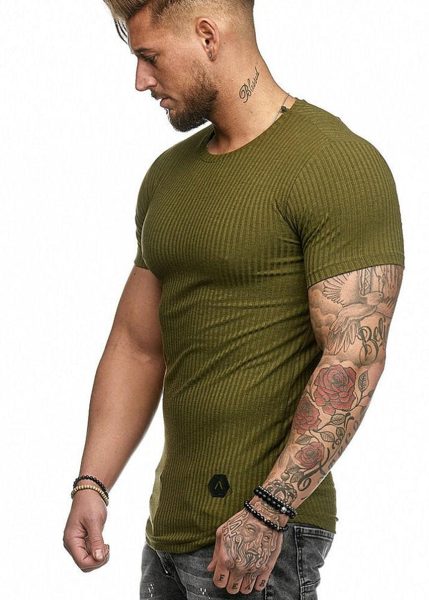 T-SHIRT KHAKI 47009-1