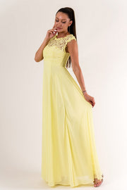 EVA & LOLA DRESS NAVY YELLOW 60005-4