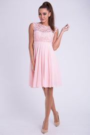 EVA & LOLA DRESS powder pink 26012-6