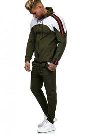 SWEAT SUIT MAN- KHAKI  52006-1