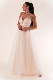 EVA & LOLA DRESS ROYAL CREAM 60009-4