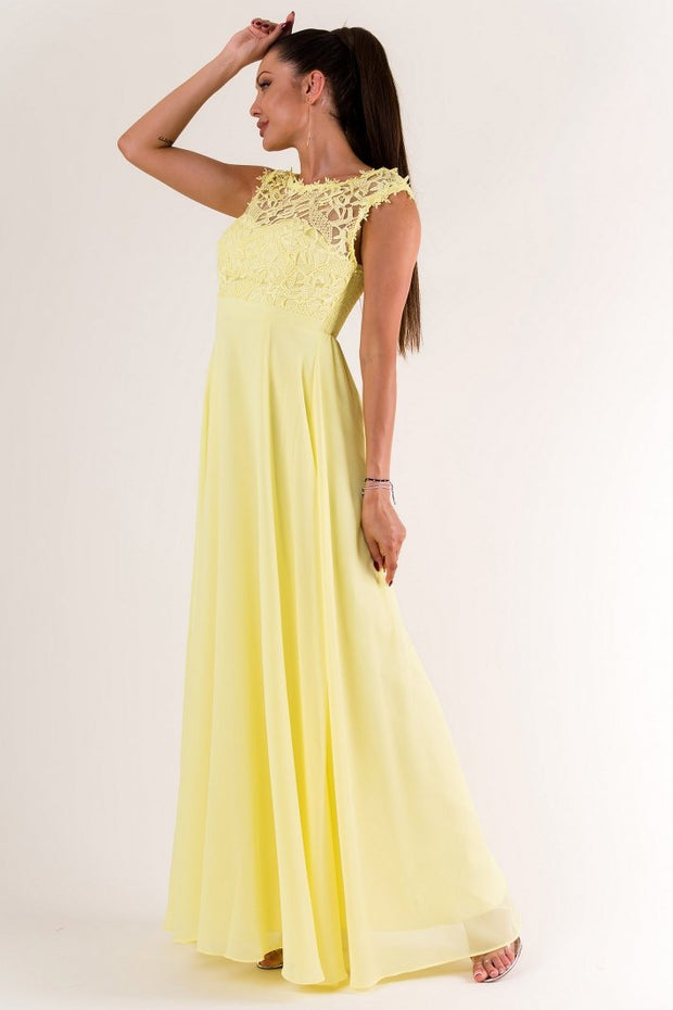 EVA & LOLA DRESS NAVY YELLOW 60005-4