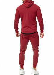 SWEAT SUIT MAN- RED 52008-2