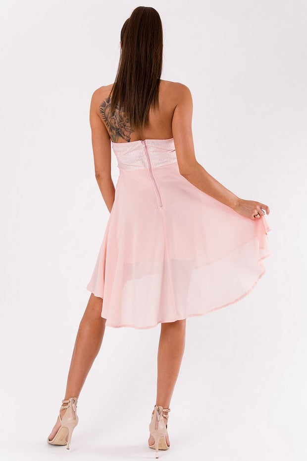 EMAMODA DRESS powder pink 48030-3