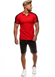 SWEAT SUIT MAN- RED  59005-4