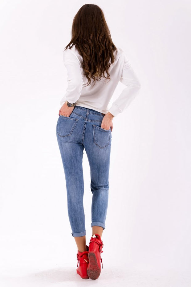 BLOUSE- WHITE 46026-3