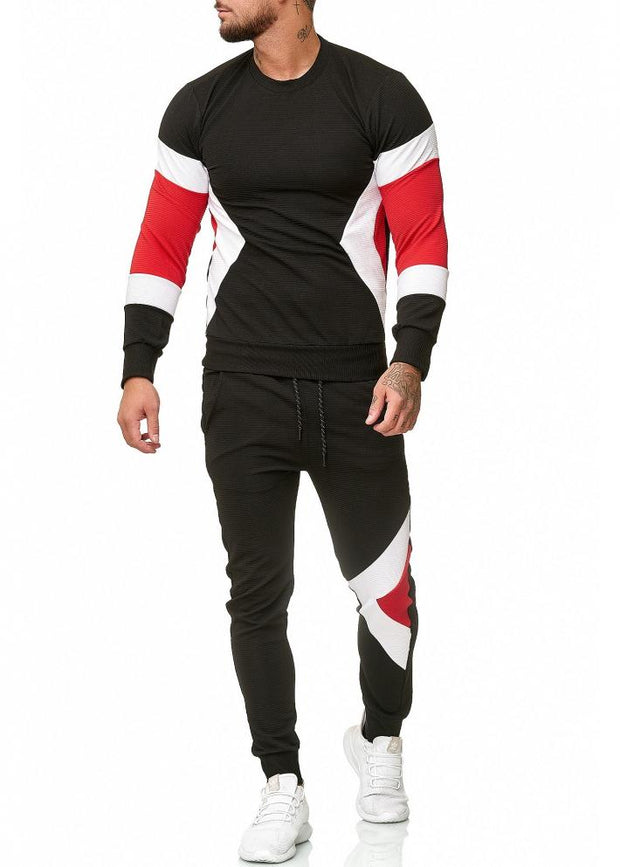 SWEAT SUIT MAN- BLACK  52009-1