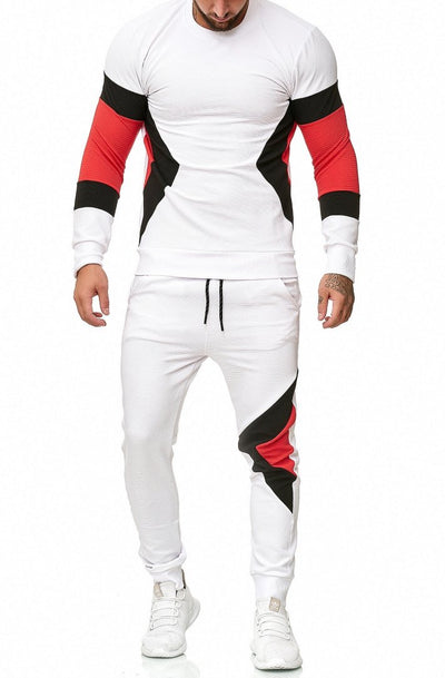 SWEAT SUIT MAN- WHITE  52009-4