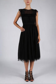 SOKY SOKA  DRESS BLACK 57004-2