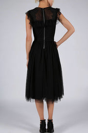 SOKY SOKA  DRESS BLACK 57004-2