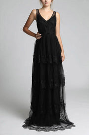 SOKY SOKA  DRESS BLACK 62002-1