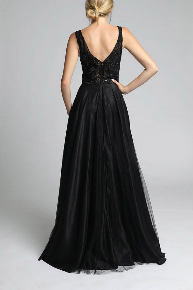 SOKY SOKA  DRESS BLACK 62003-1