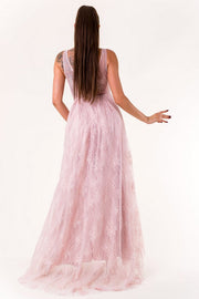 EVA&LOLA  DRESS  PINK 60007-3