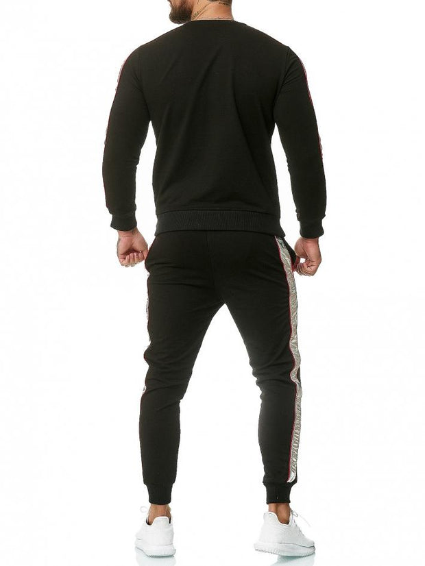 SWEAT SUIT MAN- BLACK  59001-1