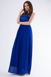 EVA & LOLA DRESS ROYAL BLUE 58001-3