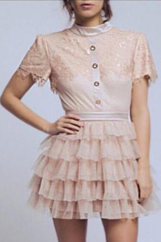 SOKY SOKA  DRESS CREAM 60001-1