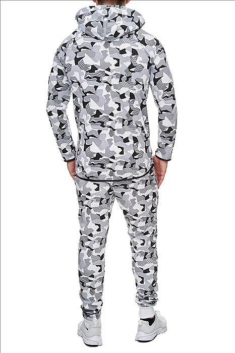 SWEAT SUIT MAN- WHITE CAMO  52001-1