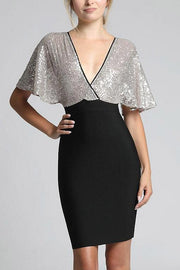 SOKY SOKA  DRESS BLACK 62008-1