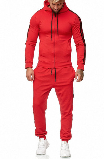 SWEAT SUIT MAN- RED 52003-2